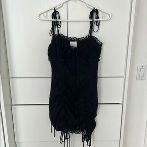 Elegant Black Lace Skyler+madison Dress